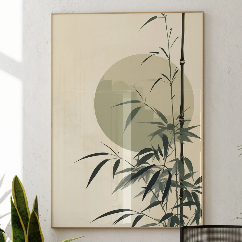 Japandi Duvar Sanatı Minimal B - Japanese Zen Lifestyle incelemesi ve fiyatı