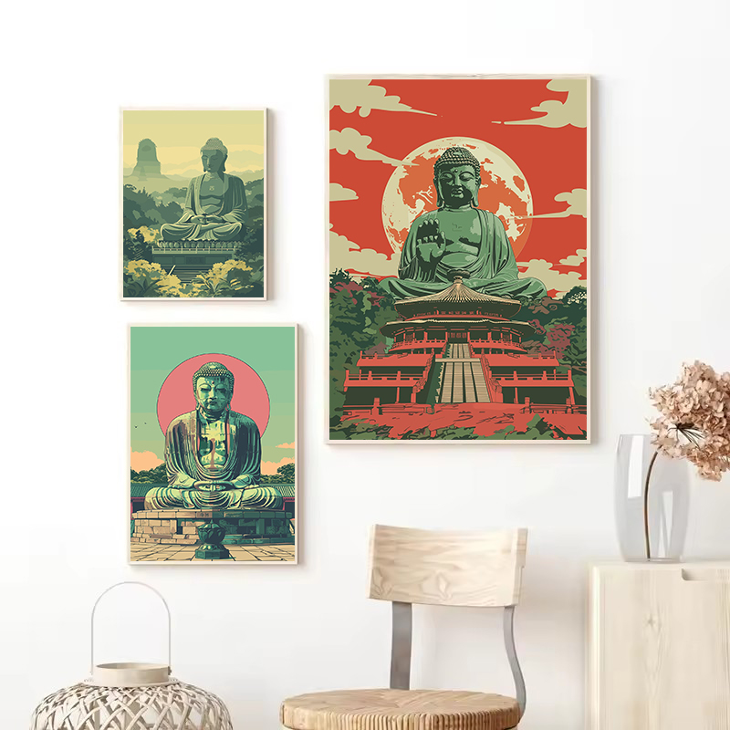 Retro Japon Tarzı Tokyo Buda H - Japanese Zen Lifestyle incelemesi ve fiyatı