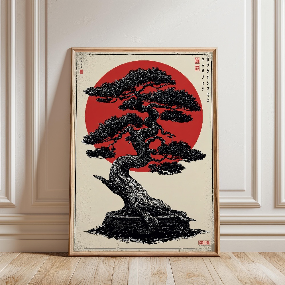 Fuji Dağı Japon Manzara Poster - Japanese Zen Lifestyle incelemesi ve fiyatı